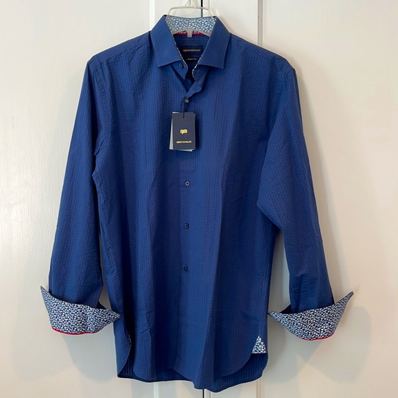 Gem Malki Other - Gem Malki Seersucker Long Sleeve Shirt